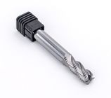 Tungsten Carbide 3 Flute End Mill / Roughing End Mill For Aluminum No Coating