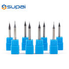 30 Degree Miniature Tapered End Mills , Solid Carbide Ball Nose End Mills